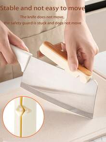 1 件多功能切菜板和磨刀器 2 合 1 厨房工具，切蔬菜、肉、鱼、骨头时保护双手，省时省力，适用于任何刀具、厨房配件，适合家庭厨房、餐厅、节日礼物