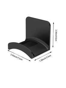 4 Pieces Headphone Hook Headphone Hanger For Wall Hanging, No Drilling Required, Adhesive Hook Bracket For Headphones, Bluetooth Headsets, Computers And Dorm Storage - Multicolor - View 4