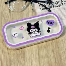 Estuche para gafas estilo anime de Hello Kitty "Encantador guardián" - Protección y almacenamiento de gafas adorable y de moda, opción de regalo perfecta para revelación de sexo, cumpleaños, bodas, fiestas, ideal para colegas, amigos y familiares, vuelta al cole