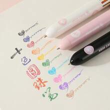 1 buah Pulpen Ballpoint Aneka Warna Desain Cakar Kucing untuk Pelajar, Pulpen Berbasis Minyak Berwarna untuk Menulis, Mencatat, Menyoroti, Melukis, untuk Perlengkapan Sekolah, Kembali ke Sekolah - MultiWarna - View 8