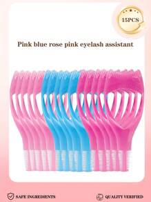 115pcs 3-In-1 Mascara Applicator, Mascara Guard, Lash Assist Tool, 1 Reusable Makeup Helper For Beginners To Apply Mascara & Eyeliner Evenly, Natural & Non-Clumping Lashes, Lash Separator & Tweezer