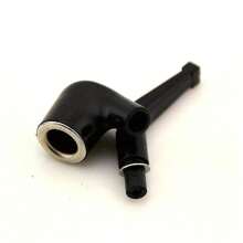 3pcs Mini Blue & White Smoking Pipes - Fashionable Plastic Filter, Suitable For Men's Fashion Accessories, Lightweight Design, Great For Casual Or Creative Smoking Set, Smokers Accessories