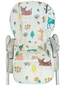 1 pieza Funda de cojín para silla alta de bebé, se ajusta a la mayoría de las sillas altas (sillas altas no incluidas)