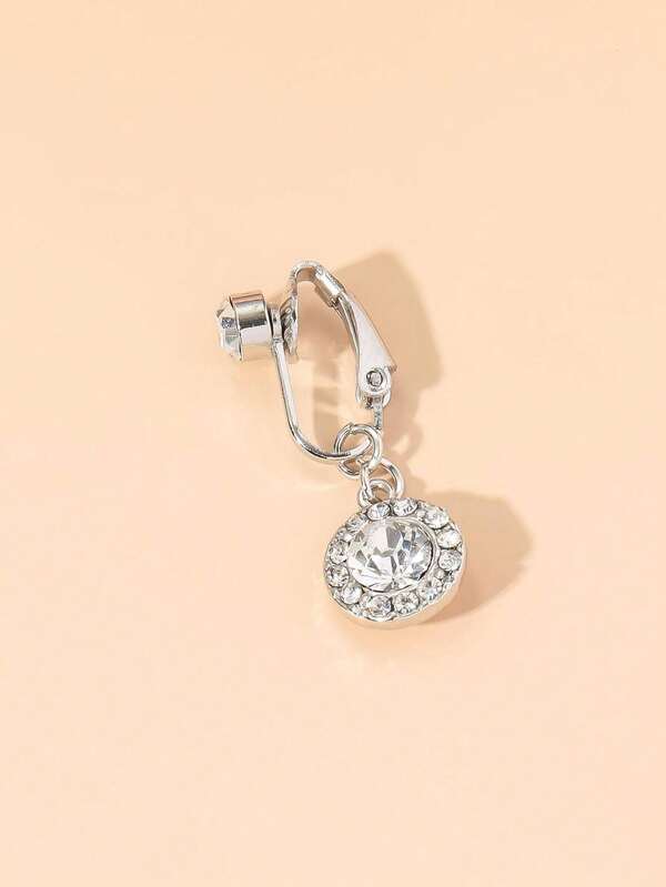 1 buc inel fals pentru buric, clip pentru buric pentru club de noapte, bijuterii piercing