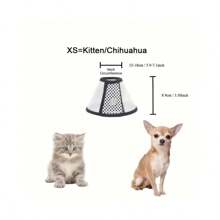 1pc/3pcs Elizabeth Collar, Pet Protection, Dog Grooming, Bathing, Scratching, Biting, Collar Suitable For Post-Surgery, Injury, Binding