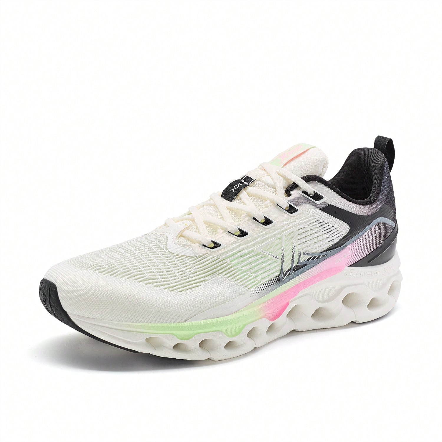 Vela blanca/negra/verde fluorescente