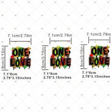 1pc/2pcs/3pcs/Unique Love Clothes Patch Cloth DIY A-Level Washable Clothes Heat Transfer Adhesive Cloth Women's/Men's T-Shirt Backpack Pillow Decoration Badge Label Baseball Hat Backpack, Etc. Available