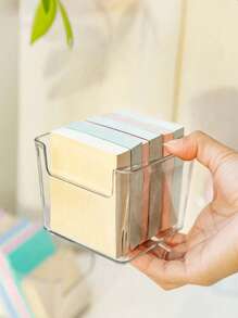 1 قطعة صندوق تخزين درج شفاف لتنظيم مكتبك - لصناديق تقسيم صغيرة - اجمع وطابق - صنف وفرز صناديق العودة إلى المدرسة