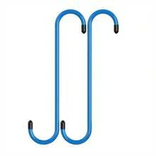 Brake Caliper Hangers,Brake Caliper Hooks With Rubber Caps For Reduce Suspension Work Damage To Brake Hoses (2Blue/Black)