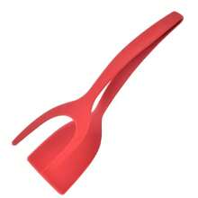 1pc 2-In-1 Steak Spatula & Egg Spatula + Multifunctional Kitchen Shovel + Pancake Flipper + Heat Resistant PP Egg Flip Spatula, Kitchen Essential