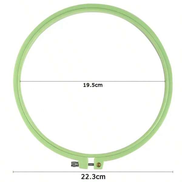 Plastic DIY Embroidery Hoops Square Shape Cross Stitch Hoops Frame Ring Household Craft  Set Sewing Accessories 5 Size