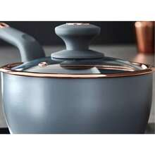 5pc Cookware Set Pot Frying/ Saucepans Non-Stick Black - default - View 5