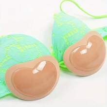 2pcs Bikini Chest Pad, Push Up Padded Bikinis Swimsuit Women Swimwear, Thicker Breathable Sponge Bra Pad, Beach Essentials, Beach Accessories, Pool Float - Multicolor - View 5