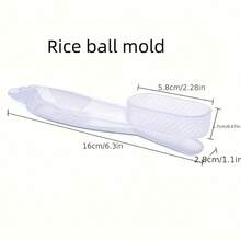 1 Set Easy Grip Rice Ball Mold & 5-In-1 Sushi Mold - Plastic Cooking Maker For Perfect Shapes, Ideal For Bento Boxes & DIY Sushi Nights, Sushi Making Kit Suit For Daily & Party Use - Multicolor - View 6