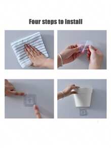 1 paquete de maceteros de pared autorrregables - Sistema vertical de jardín moderno en semicírculo con diseño a prueba de fugas, maceteros hidropónicos ahorradores de espacio para balcón/sala de estar/oficina (perfecto para jardineros urbanos y entusiastas de las plantas, regalo para el Día de la Tierra/Día de la Madre), decoración de jardín, exterior, macetero, maceta, jardinería