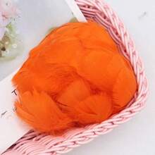 100 Stück bunte Gänsefedern 4-7cm klein & groß, für Traumfänger, Handwerk, Hochzeit, Geburtstag, Party, DIY Dekorationen