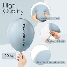 Juego de corona de globos decorativos para fiesta, 10/50/116 piezas, incluye globos de látex de colores rosa, azul, verde, carne y café, adecuado para decorar bodas, compromisos, cumpleaños, ceremonias de graduación, celebraciones y fiestas de aniversario