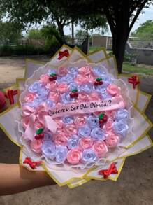 20 pièces Papier d'emballage floral avec bordure dorée, 57 cm x 57 cm Papier d'emballage étanche à fleurs pour fleuriste, bouquet, rose, artisanat DIY, Saint-Valentin, mariage, fête des mères, anniversaire (Plusieurs couleurs disponibles : noir, rose, blanc, violet, etc.)