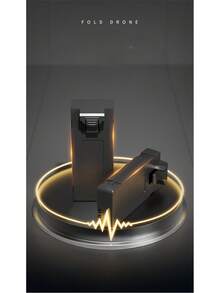 Drone SY16 con cámara Dual HD1080P de cuatro ejes vehículo aéreo no tripulado juguete eléctrico cuadricóptero plegable Avión de Control remoto Jugueted Dron - Negro - Ver 12