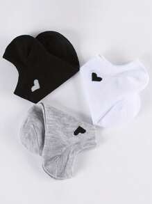 5 Paar süße und lustige Gesichtsausdruck-Muster Unsichtbare Socken, modisch und geeignet für den täglichen Gebrauch, unisex