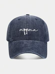 Vintage Truck Driver Hat With Letter MAMA And Bow Design For Women, Mother's Day Gift Hat, Suitable For Casual, Outdoor Sports, Sun Protection, Breathable, Adjustable, Sweat-Absorbent - Multicolor - View 6