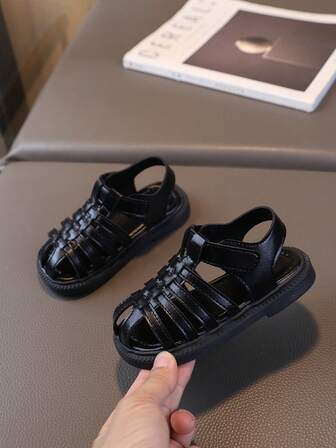 1 双夏季新款幼儿女童凉鞋韩版公主软底罗马沙滩鞋