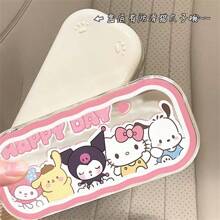 Estuche para gafas estilo anime de Hello Kitty "Encantador guardián" - Protección y almacenamiento de gafas adorable y de moda, opción de regalo perfecta para revelación de sexo, cumpleaños, bodas, fiestas, ideal para colegas, amigos y familiares, vuelta al cole