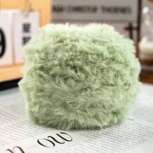 Big Ball 100 Grams Faux Fur Soft Yarn 100% Polyester Yarn For DIY Crochet Knitting Projects Like Throw Blanket Scarf Hat & Other Hometextile Products