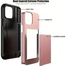 Ultra-Thin PC Phone Case With Wallet Slot And Card Holder, Compatible With IPhone 11 12 13 14 15 16 Pro/Pro Max/Plus Models