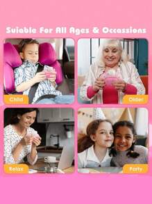 1Pc Generation4 Quick Push Game Console 999 Levels 4 Modes Pop Fidget Toys - Handheld Fast Push Bubble With Instant Sound Feedback, ,Sensory Electronic Whack-A-Mole Game Machine For Anxiety Stress For Teens,Adults,Birthday Gifts