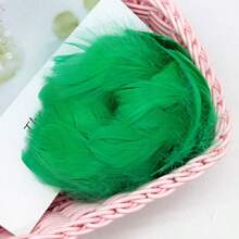 100 Stück bunte Gänsefedern 4-7cm klein & groß, für Traumfänger, Handwerk, Hochzeit, Geburtstag, Party, DIY Dekorationen