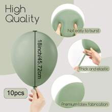 Juego de corona de globos decorativos para fiesta, 10/50/116 piezas, incluye globos de látex de colores rosa, azul, verde, carne y café, adecuado para decorar bodas, compromisos, cumpleaños, ceremonias de graduación, celebraciones y fiestas de aniversario