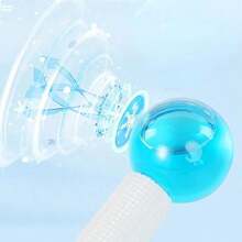Bolas de belleza para rodillo Facial, masaje Facial frío, bolas de rodillo Facial con líquido anticongelante para reducir los hinchazones, 2 uds. - aleatorio - Ver 3
