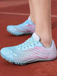 Spike-Schuhe für Leichtathletik Damen/Herren, professionelle Outdoor Athletikschuhe, leichte, atmungsaktive Trainingsschuhe mit Spikes für Sprints