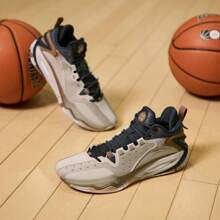 XTEP Zapatillas de baloncesto de segunda generación de ataque ligero | Edición primavera/verano nueva, antideslizante, resistente al desgaste, amortiguación de impactos, de corte bajo, prácticas y profesionales para hombres 876119120010