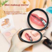 Double-Sided Magnifying Makeup Mirror With 10X/20X/30X Magnification,Ultra-Thin Pocket Makeup Mirror For Travel,No Battery Required, Foldable Design ,Small Pocket Mirror With 180° Adjustable For Precision Grooming,Makeup,Cheap,Room Decor,Vanity,Travel,Bedroom,Makeup Accessories,Mirror,Vanity Mirror,Mini Mirror,Compact Mirror,Mirror Small,Hand Mirror - Multicolor - View 3