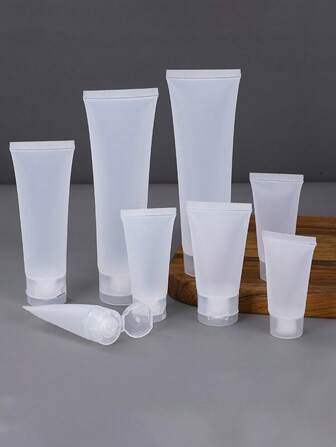 15/20/25/30/50/100ml Empty Refillable Plastic Squeeze Cosmetic Soft Tube Vial Bottles With Flip Cover Makeup Travel Sample Packing Storage Toiletries Container For Facial Cleaner Body Lotion,Makeup,Cheap,Room Decor,Vanity,Travel,Bedroom,Makeup Accessories,Cheap,Stocking Stuffers,Makeup,Makeup Tools,Cheap Stuff,Gifts,Gifts For Women,Christmas Gifts