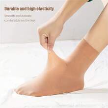 Neutral Nylon Transparent Socks, Thin Transparent Ankle Summer Socks 15 Pairs - Multicolor - View 5