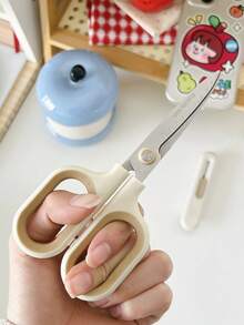 Portable Expandable Blade Cutter Scissors - 2 In 1, Wheat Straw Nature Series, Easily Cut Envelope Knife Express Boxes Packing, Perfect For Home And Office Use - Multicolor - View 10