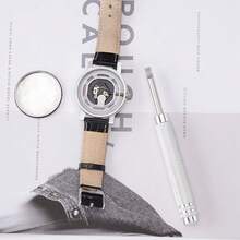 A Compact And Easy-To-Use Watch Back Cover Opening Tool -5mm Wide Pry Bar With ABS Handle, Used For Battery Replacement And Repair - one-size - View 8