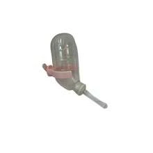 1 Portable Transparent Hamster Transport Cage, Small Pet Travel Cage, Escape-Proof Carry Cage With Water Bottle - Breathable Travel Box For Small Pets Perfect For Marmots And Mice, PP Material, Quick-Release Closure System