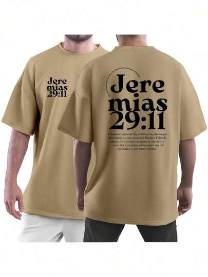 Camiseta Cristã Masculina Gere mias 29:11