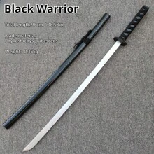2025 New 40-Inch Long Samurai Sword With Scabbard, Cosplay Prop, Decoration, Birthday/Holiday/Easter Gift, Toy
