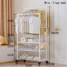 1pc Versatile Multifunctional All-In-One Shoe & Hat Rack, Stylish Home Bedroom Storage Organizer, Efficient Clothes Drying Rack For Space-Saving Solutions, Perfect For Seasonal Wardrobe Changes, Ideal For Organizing Footwear And Accessories, Enhances Home Decor With Modern Design, Great For Small Spaces, Perfect Gift For Housewarming Or Holidays, Elevate Your Home Organization Game Today!