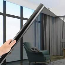 1 Roll Of Static-Free High Clarity Heat Insulation Film. Reflects And Absorbs Heat To Insulate. Protects Glass And Has Explosion-Proof Function. Also Blocks Ultraviolet And Infrared Rays. - Multicolor - View 9