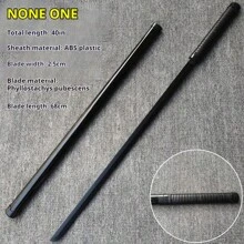 2025 New 40-Inch Long Samurai Sword With Scabbard, Cosplay Prop, Decoration, Birthday/Holiday/Easter Gift, Toy