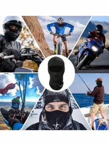 3pcs Balaclava Face Mask, Ski Mask For Men Women, UV Protection Windproof Scarf For Motorcycle Snowboard Cycling