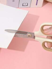 Portable Expandable Blade Cutter Scissors - 2 In 1, Wheat Straw Nature Series, Easily Cut Envelope Knife Express Boxes Packing, Perfect For Home And Office Use - Multicolor - View 9