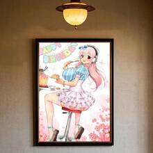 1 件流行超级索尼子漫画经典动漫墙面艺术海报家居客厅卧室酒吧美学装饰无框架 - 彩色 - 查看 29