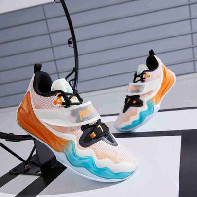 XTEP Zapatillas de baloncesto para hombres Xtreme Crazy de segunda generación, antideslizantes y resistentes al desgaste, con amortiguación y diseño profesional y práctico para primavera y verano, modelo 876219120006